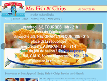 Tablet Screenshot of mrfishandchips.com
